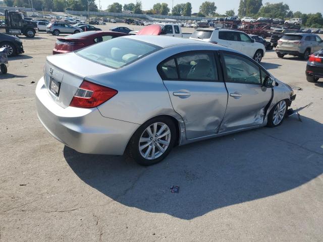 19XFB2F80CE100012 - 2012 HONDA CIVIC EX SILVER photo 3