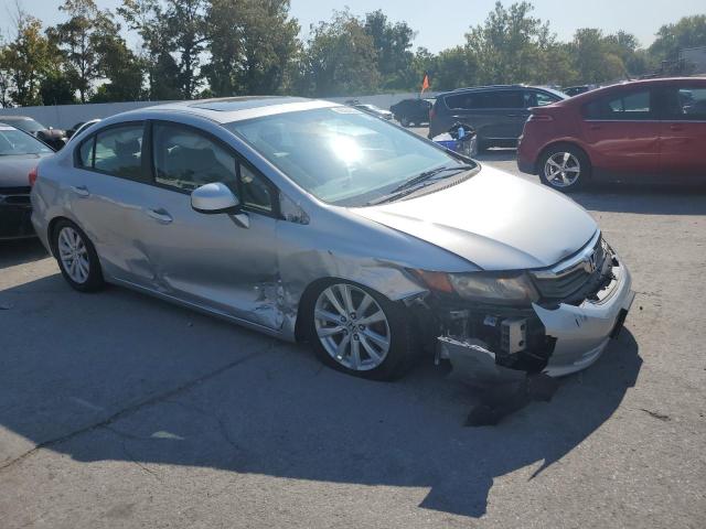 19XFB2F80CE100012 - 2012 HONDA CIVIC EX SILVER photo 4