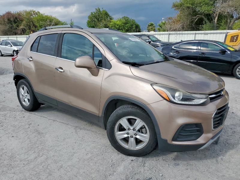 3GNCJLSB8JL371543 - 2018 CHEVROLET TRAX 1LT Қоңыр фото 4