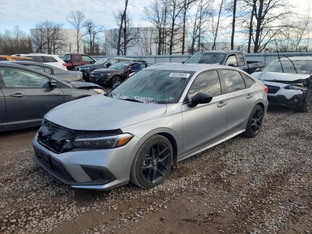 2HGFE2F55RH500479 - 2024 HONDA CIVIC SPORT 银色 照片 1