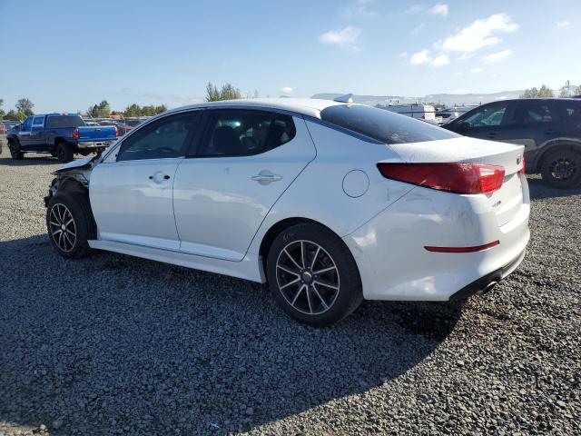 5XXGN4A76FG361016 - 2015 KIA OPTIMA EX WHITE photo 2