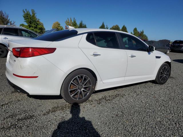 5XXGN4A76FG361016 - 2015 KIA OPTIMA EX WHITE photo 3