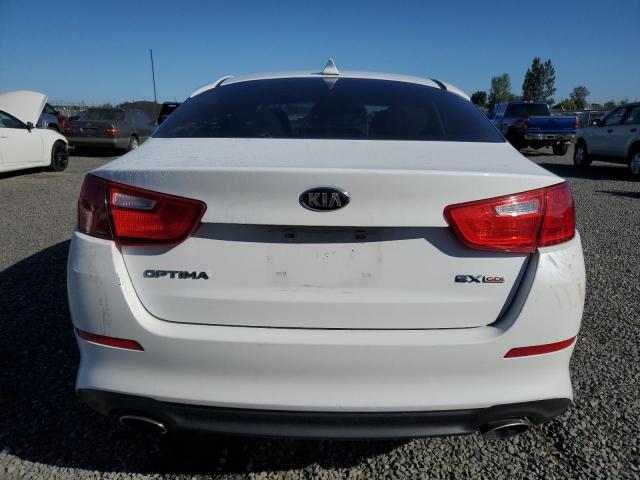 5XXGN4A76FG361016 - 2015 KIA OPTIMA EX WHITE photo 6
