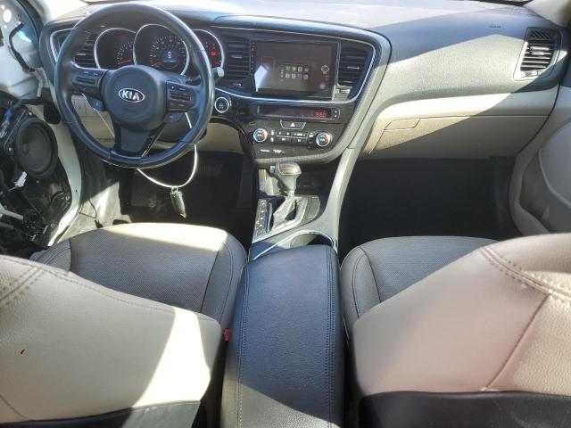 5XXGN4A76FG361016 - 2015 KIA OPTIMA EX WHITE photo 8