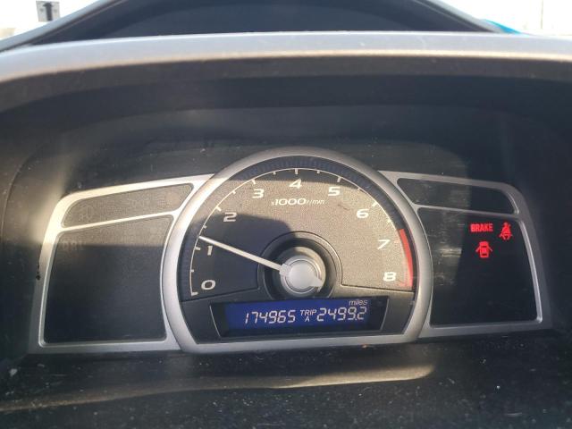 2HGFG118X6H583134 - 2006 HONDA CIVIC EX SILVER photo 9