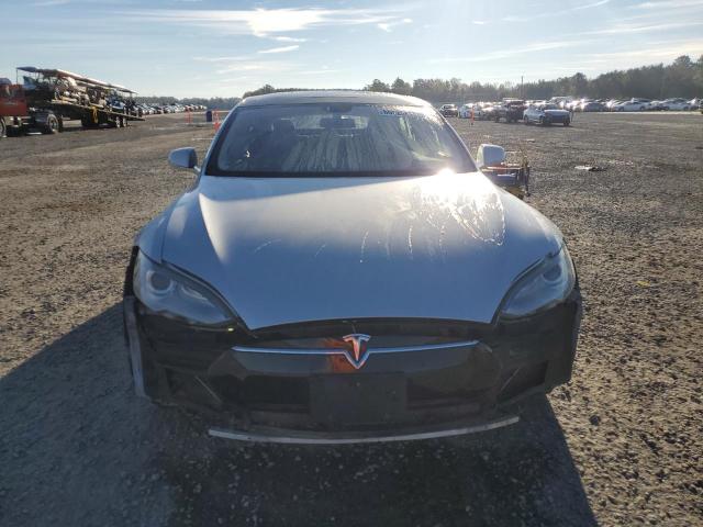 5YJSA1DNXDFP04134 - 2013 TESLA MODEL S SILVER photo 5