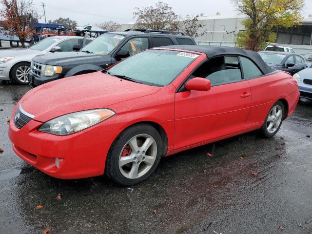 4T1FA38P95U060378 - 2005 TOYOTA SOLARA SE RED photo 1