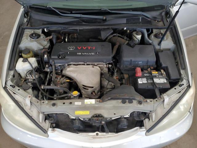4T1BE32K74U363867 - 2004 TOYOTA CAMRY LE SILVER photo 11