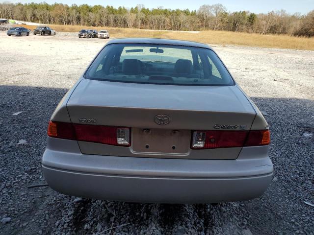 4T1BG22K11U771698 - 2001 TOYOTA CAMRY CE GOLD photo 6