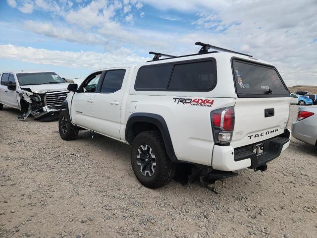 3TMCZ5AN5MM442933 - 2021 TOYOTA TACOMA DOUBLE CAB WHITE photo 2