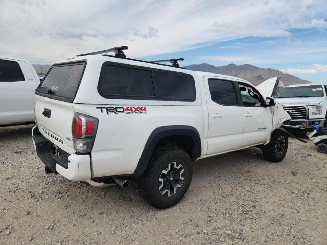 3TMCZ5AN5MM442933 - 2021 TOYOTA TACOMA DOUBLE CAB WHITE photo 3