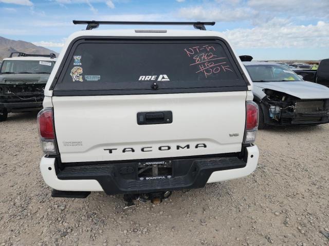 3TMCZ5AN5MM442933 - 2021 TOYOTA TACOMA DOUBLE CAB WHITE photo 6
