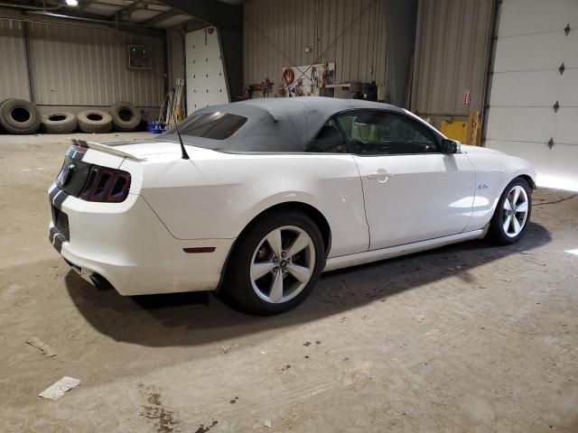 1ZVBP8FF0D5218041 - 2013 FORD MUSTANG GT WHITE photo 3