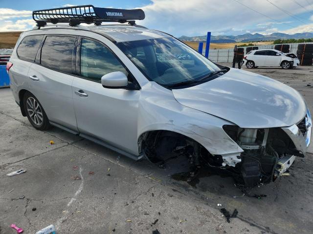 5N1AR2MM6FC640347 - 2015 NISSAN PATHFINDER S SILVER photo 4