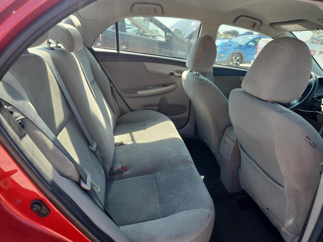 5YFBU4EE4DP079385 - 2013 TOYOTA COROLLA BASE Rouge photo 10