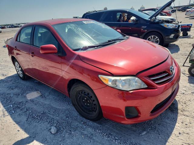 5YFBU4EE4DP079385 - 2013 TOYOTA COROLLA BASE Rouge photo 4