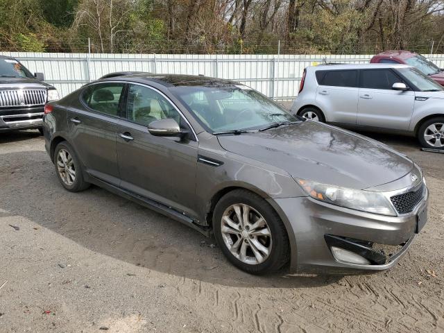 5XXGN4A78DG124444 - 2013 KIA OPTIMA EX BROWN photo 4