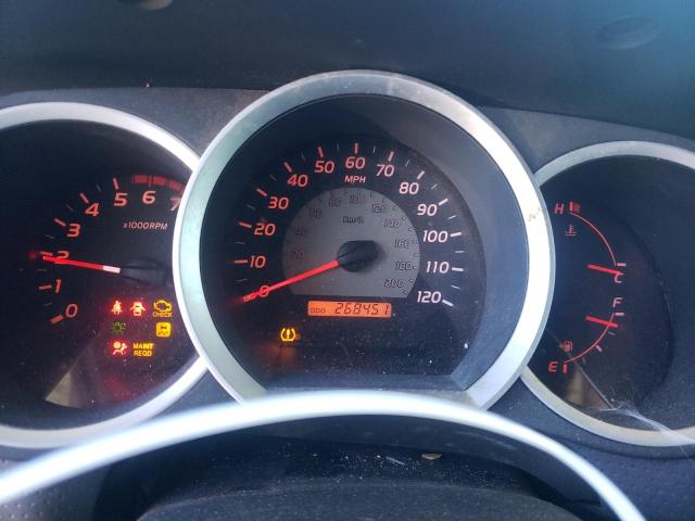 5TEJU4GN5AZ697555 - 2010 TOYOTA TACOMA DOUBLE CAB PRERUNNER GRAY photo 9