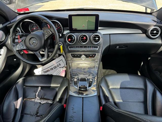 55SWF4KB7GU107720 - 2016 MERCEDES-BENZ C 300 4MATIC BLACK photo 10