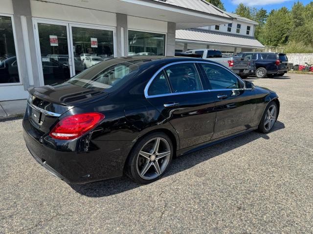 55SWF4KB7GU107720 - 2016 MERCEDES-BENZ C 300 4MATIC BLACK photo 4
