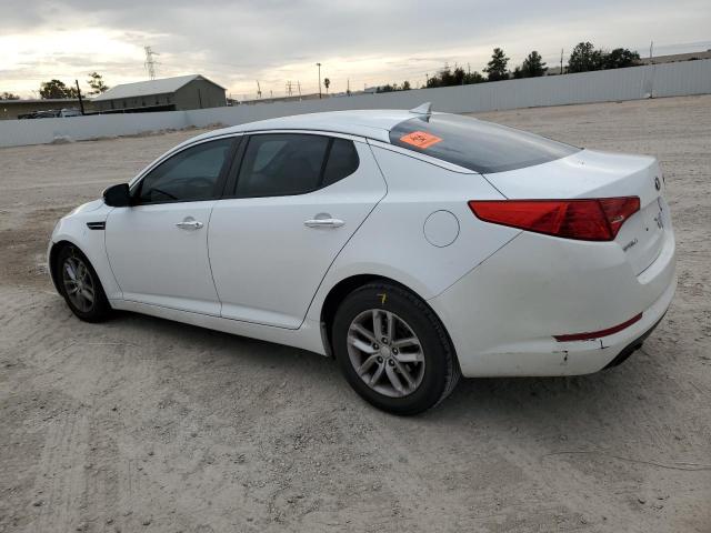 5XXGM4A7XDG238013 - 2013 KIA OPTIMA LX WHITE photo 2