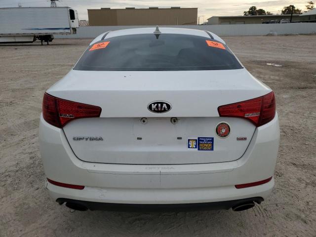 5XXGM4A7XDG238013 - 2013 KIA OPTIMA LX WHITE photo 6