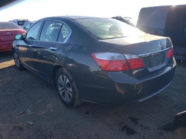 1HGCR2F35EA099840 - 2014 HONDA ACCORD LX GRAY photo 2