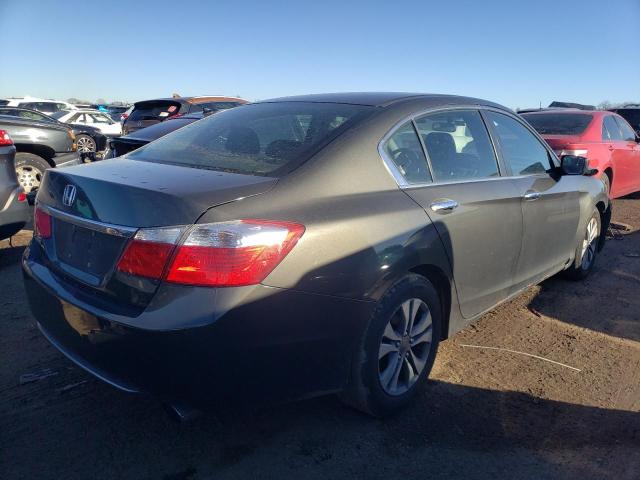 1HGCR2F35EA099840 - 2014 HONDA ACCORD LX GRAY photo 3