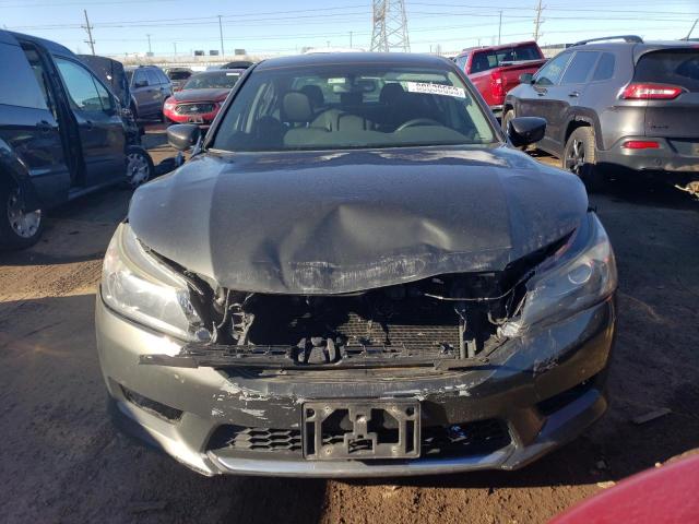 1HGCR2F35EA099840 - 2014 HONDA ACCORD LX GRAY photo 5