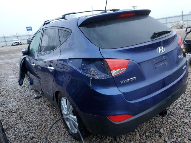 KM8JUCAC3CU541488 - 2012 HYUNDAI TUCSON GLS BLUE photo 2