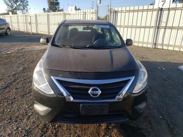 3N1CN7AP9FL834284 - 2015 NISSAN VERSA S BLACK photo 5