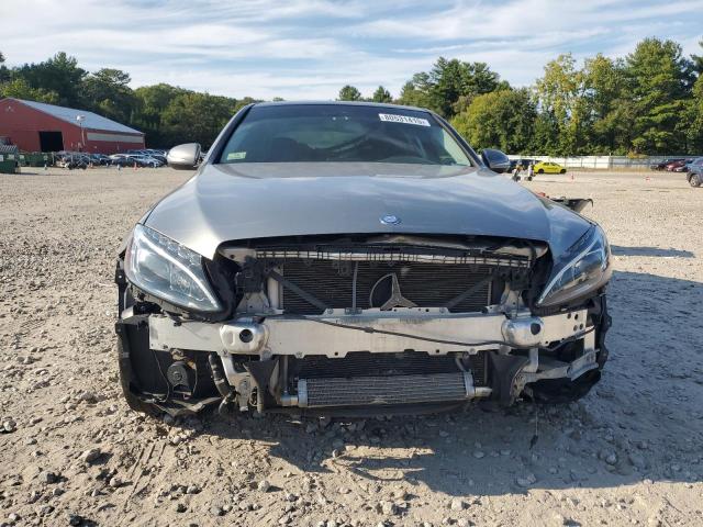 55SWF4KB5FU035320 - 2015 MERCEDES-BENZ C 300 4MATIC GRAY photo 5