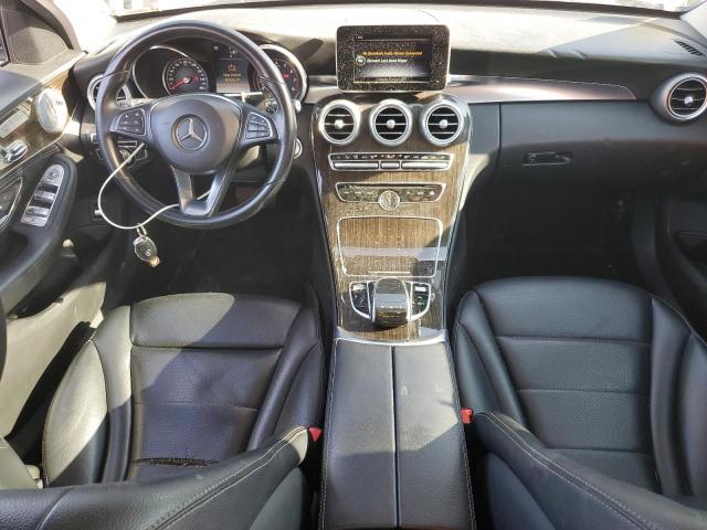 55SWF4KB5FU035320 - 2015 MERCEDES-BENZ C 300 4MATIC GRAY photo 8