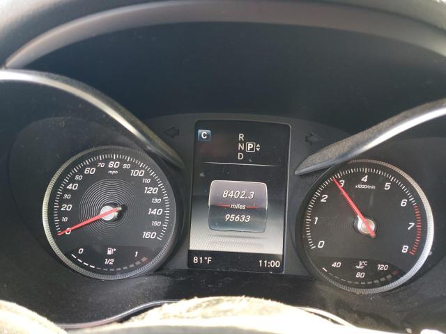 55SWF4KB5FU035320 - 2015 MERCEDES-BENZ C 300 4MATIC GRAY photo 9