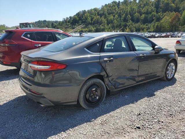 3FA6P0HD6KR249196 - 2019 FORD FUSION SE ნაცრისფერი ფოტო 3