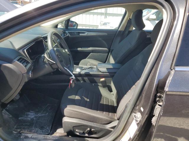 3FA6P0HD6KR249196 - 2019 FORD FUSION SE ნაცრისფერი ფოტო 7