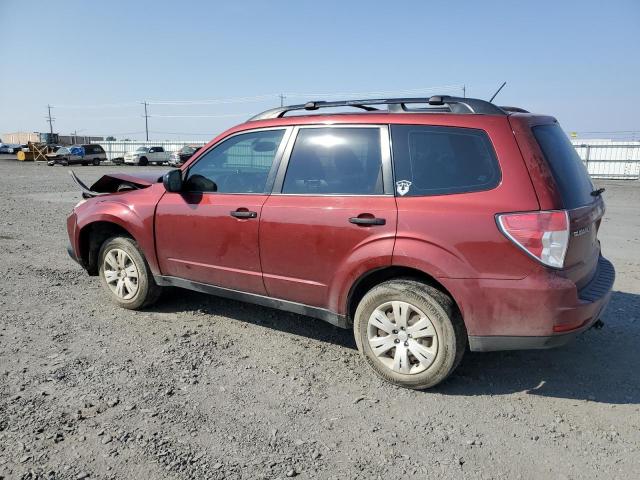 JF2SH61609G718435 - 2009 SUBARU FORESTER 2.5X MAROON photo 2