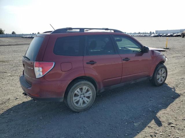 JF2SH61609G718435 - 2009 SUBARU FORESTER 2.5X MAROON photo 3