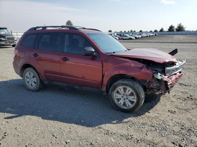 JF2SH61609G718435 - 2009 SUBARU FORESTER 2.5X MAROON photo 4