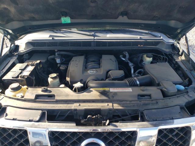 1N6AA06B74N570755 - 2004 NISSAN TITAN XE GREEN photo 11