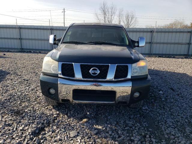 1N6AA06B74N570755 - 2004 NISSAN TITAN XE GREEN photo 5