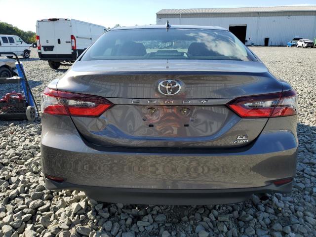 4T1R11BK3NU049147 - 2022 TOYOTA CAMRY LE GRAY photo 6