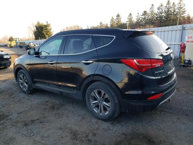 5XYZUDLB3GG346449 - 2016 HYUNDAI SANTA FE S BLACK photo 2