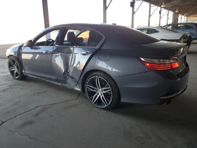 1HGCR3F9XHA037185 - 2017 HONDA ACCORD TOURING GRAY photo 2