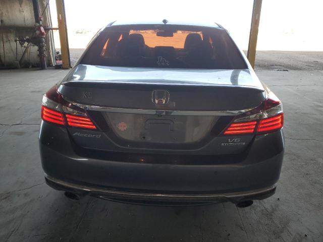 1HGCR3F9XHA037185 - 2017 HONDA ACCORD TOURING GRAY photo 6