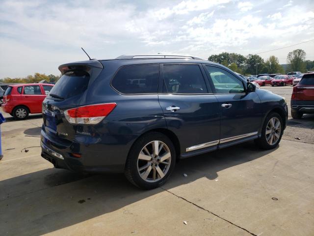 5N1AR2MN0EC615614 - 2014 NISSAN PATHFINDER S BLUE photo 3