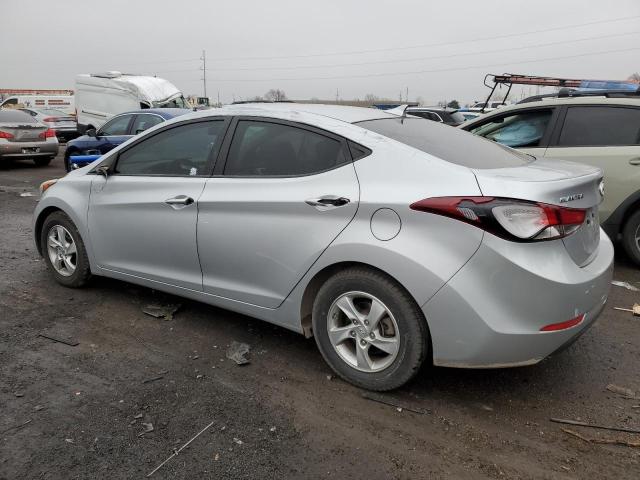 5NPDH4AE1EH521718 - 2014 HYUNDAI ELANTRA SE SILVER photo 2