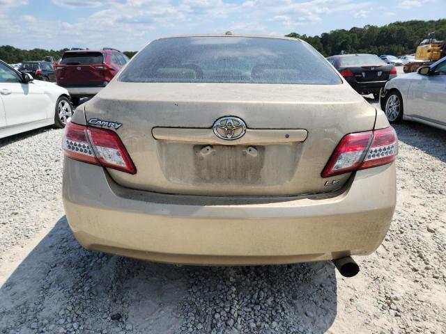 4T1BF3EKXAU051417 - 2010 TOYOTA CAMRY BASE GOLD photo 6
