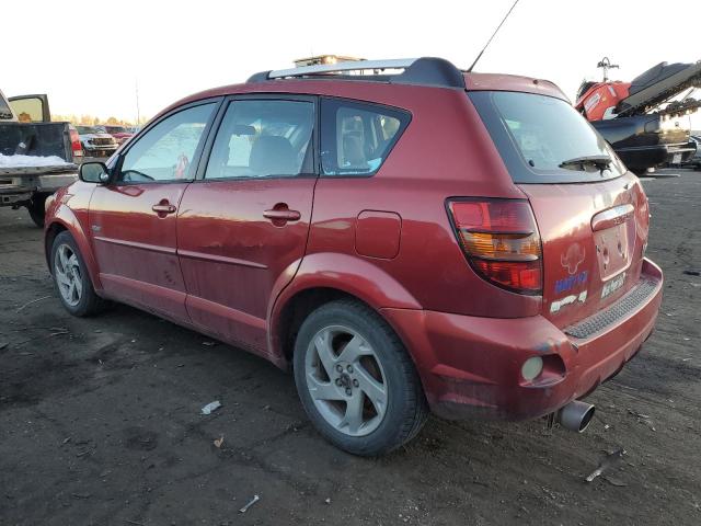 5Y2SL62894Z430987 - 2004 PONTIAC VIBE MAROON photo 2