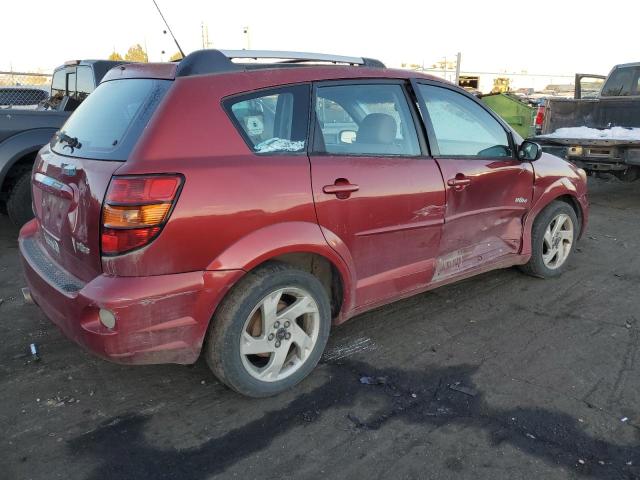 5Y2SL62894Z430987 - 2004 PONTIAC VIBE MAROON photo 3